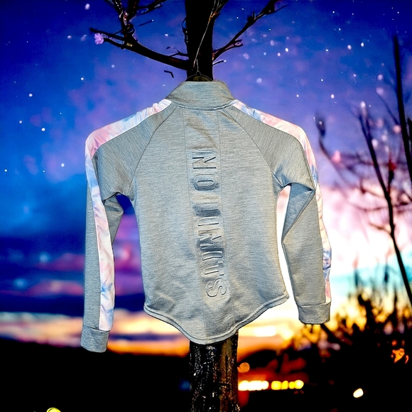 As new - 9-10 yrs NO LIMITS slogan tracksuit jogging jacket, full zip, pockets - Picture 2 of 13